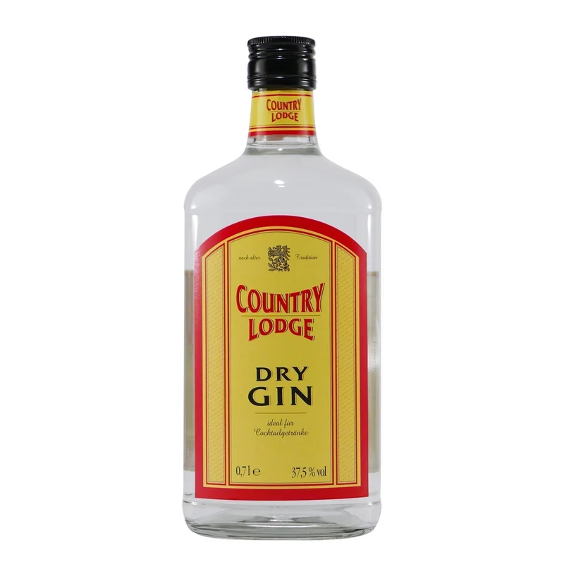 Country Lodge Dry Gin mit Geschenk-Holzkiste