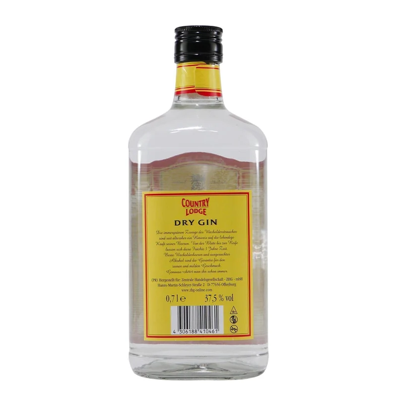 Country Lodge Dry Gin mit Geschenk-Holzkiste