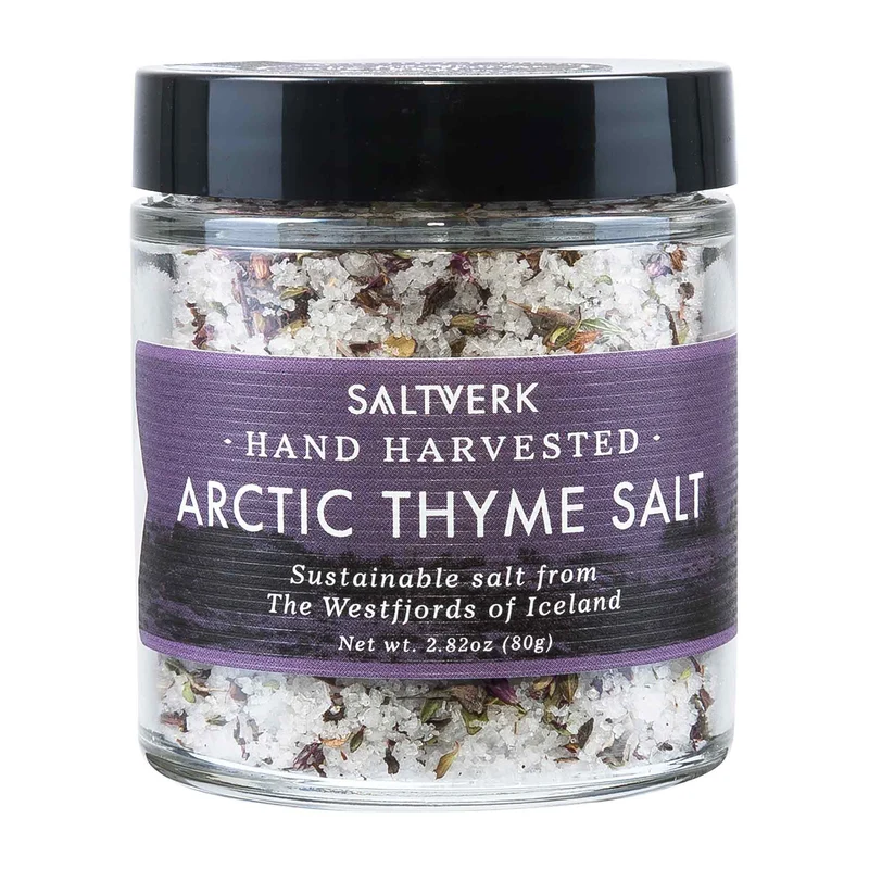 Arctic Thyme Salt – Salzflocken mit Thymian
