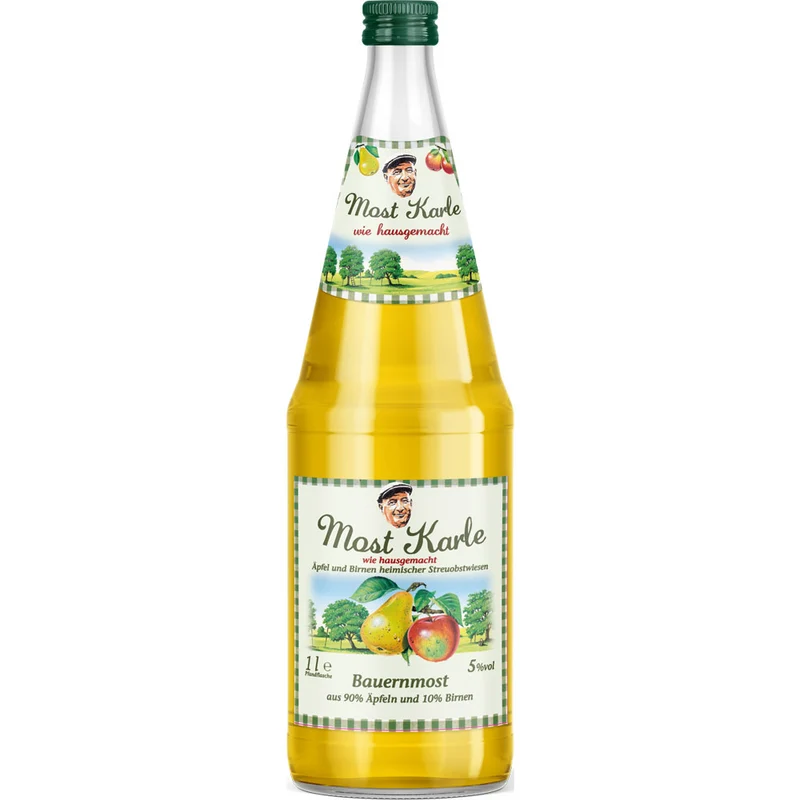 Dietz Most-Karle Bauernmost 5% 6x 1 Liter (MEHRWEG)