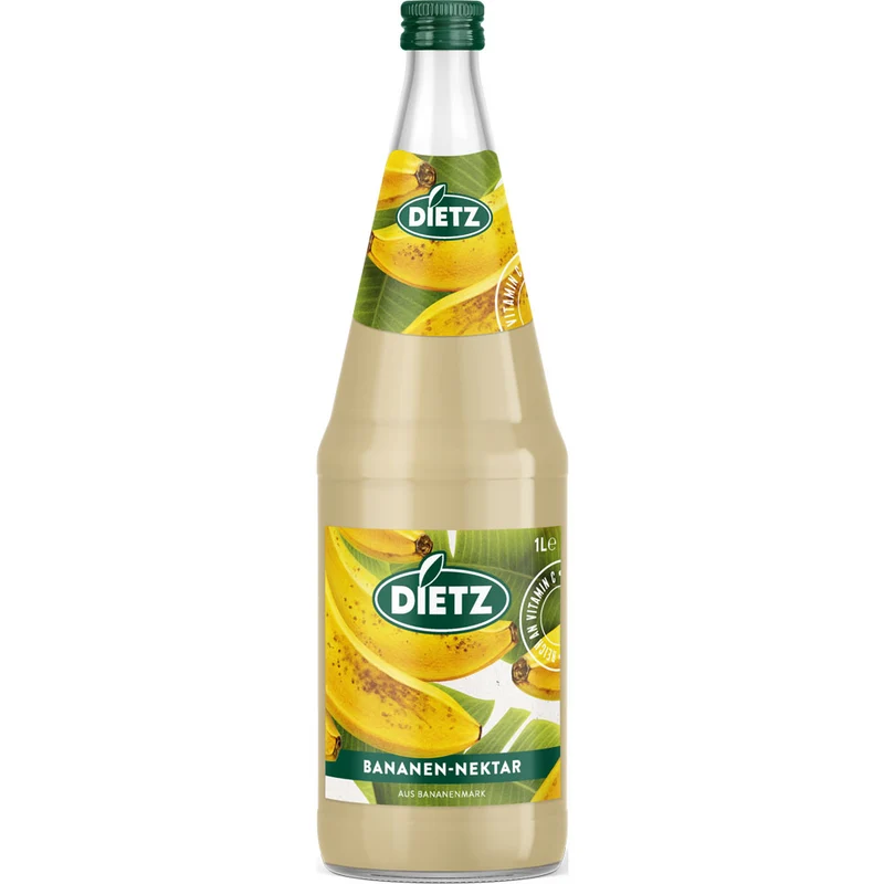 Dietz Bananen-Nektar 6x 1 Liter (MEHRWEG)
