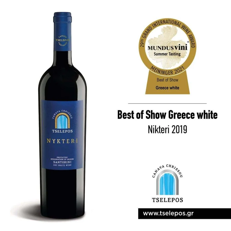 Nykteri Canava Tselepos-Chryssou Assyrtiko Santorini