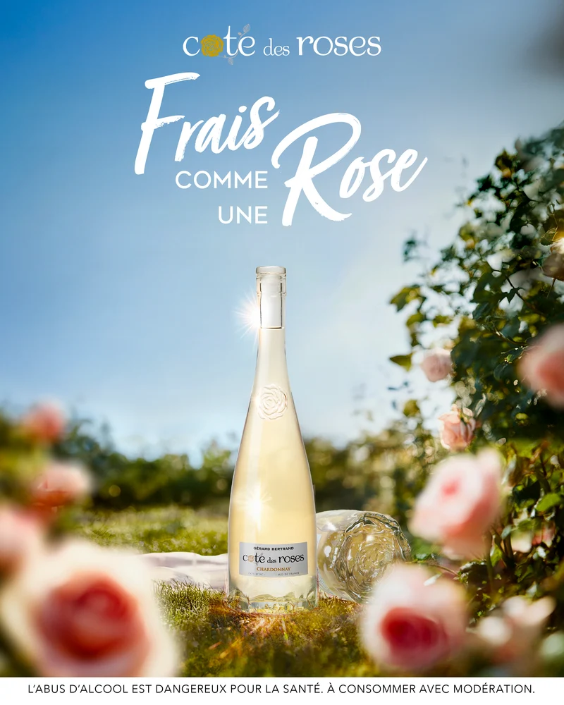 Cote des Roses chardonnay IGP Pays d'Oc 2025 – 75cl vin blanc