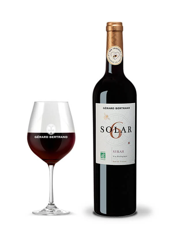 Solar6 Syrah beefriendly IGP Cévennes 2024 – 75cl vin rouge