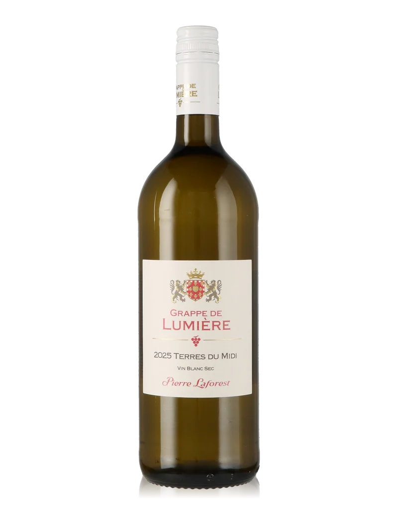 Grappe de Lumière Blanc, Cuvée, IGP, Terres du Midi, trocken, 1,0 l