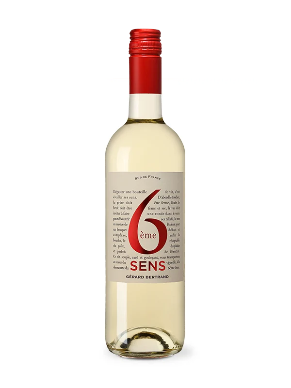 6ème sens Blanc IGP Pays d'Oc 2025 – 75cl bouchon vis vin blanc