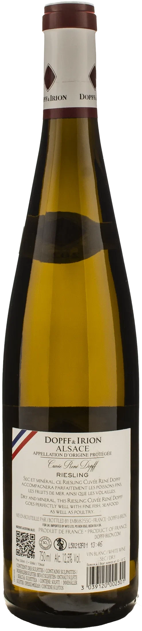 Dopff & Irion Alsace Riesling Cuvee Rene 2024