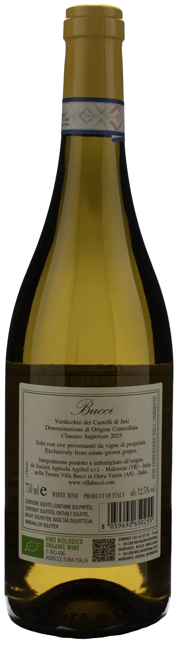 Villa Bucci Verdicchio dei Castelli di Jesi Classico Superiore 2025