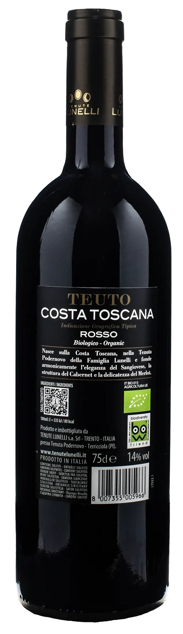 Tenute Lunelli Costa Toscana Teuto 2022