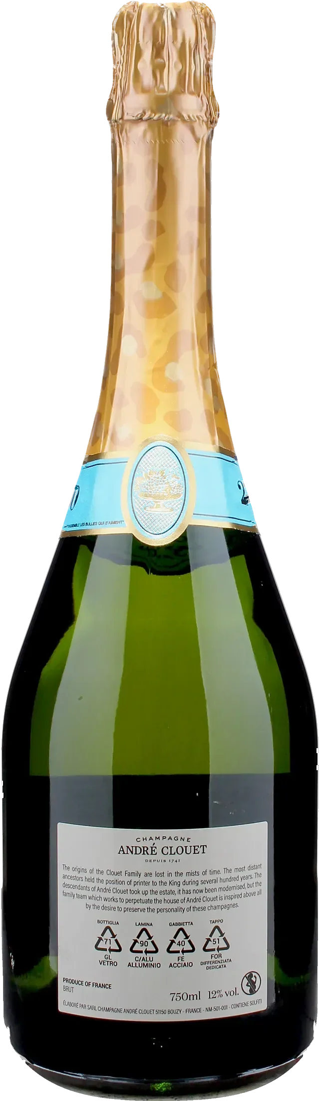 Andre Clouet Champagne Brut 2020