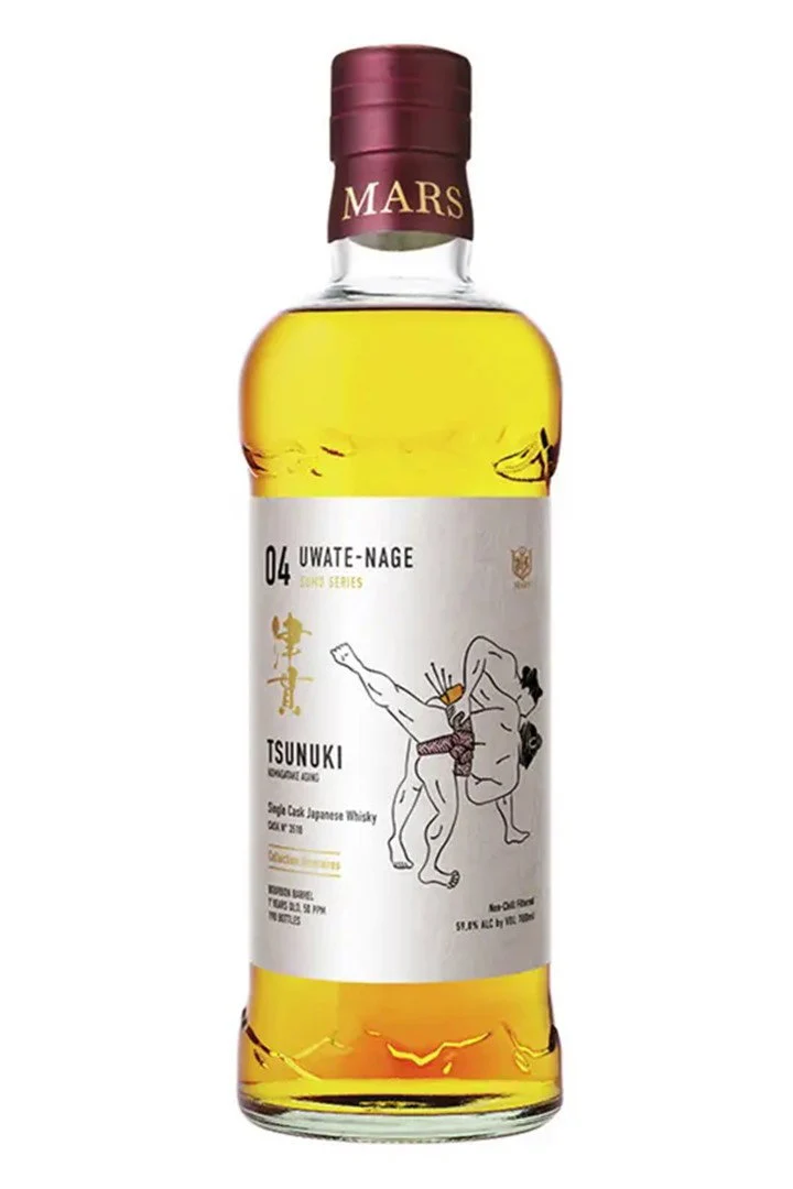 Mars Tsunuki Uwate Nage Bourbon Barrel Cask #3518