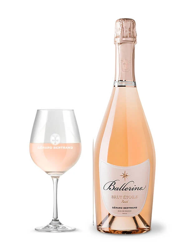 Ballerine Brut Étoilé Rosé AOP Crémant de Limoux – Non millésimé – Lot 6 Bouteilles 75cl