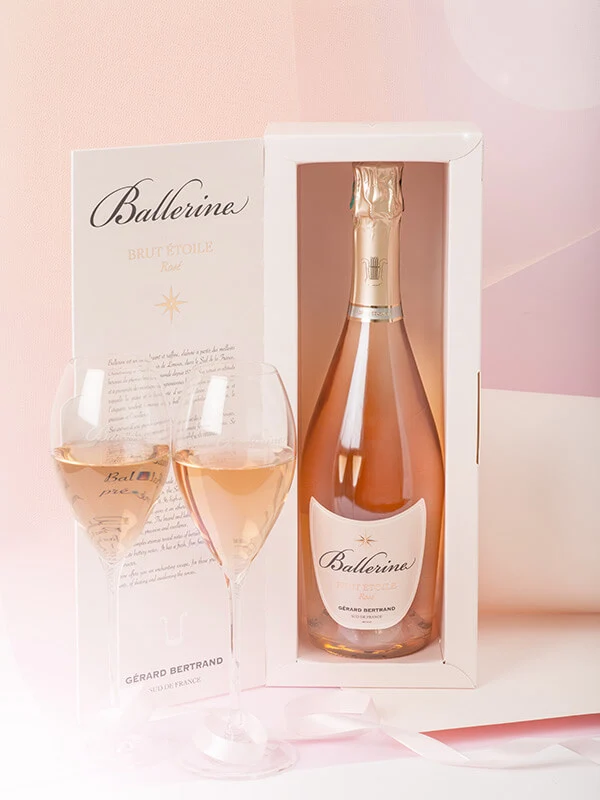 Ballerine Brut Étoilé Rosé AOP Crémant de Limoux – Non millésimé – 75cl