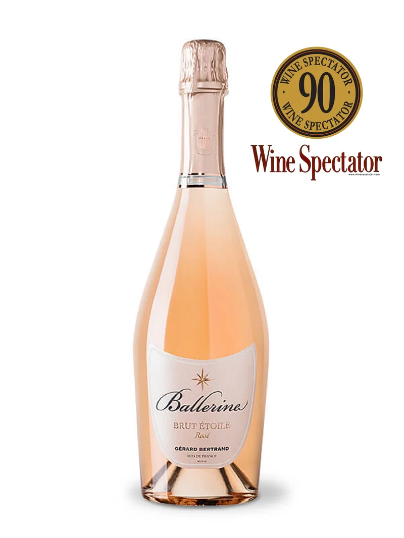 Ballerine Brut Étoilé Rosé AOP Crémant de Limoux – Non millésimé – 75cl
