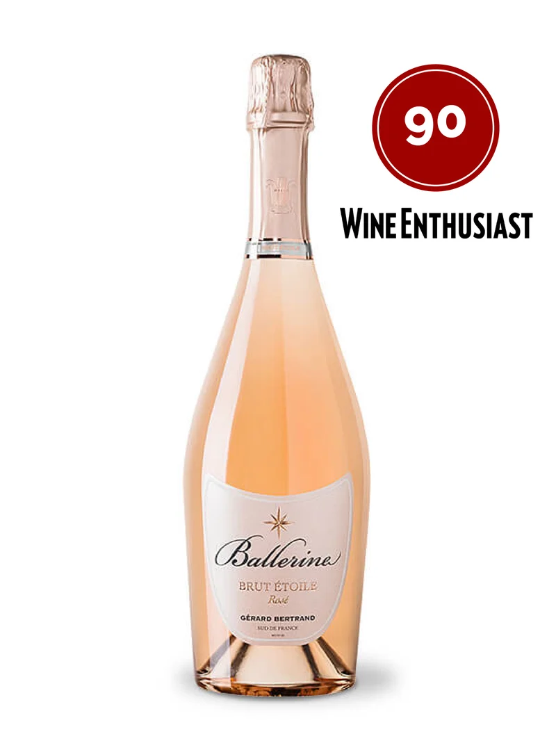 Ballerine Brut Étoilé Rosé AOP Crémant de Limoux – Non millésimé – 75cl