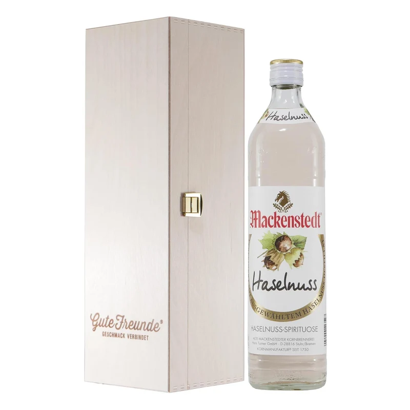 Mackenstedter Haselnuss mit Geschenk-Holzkiste