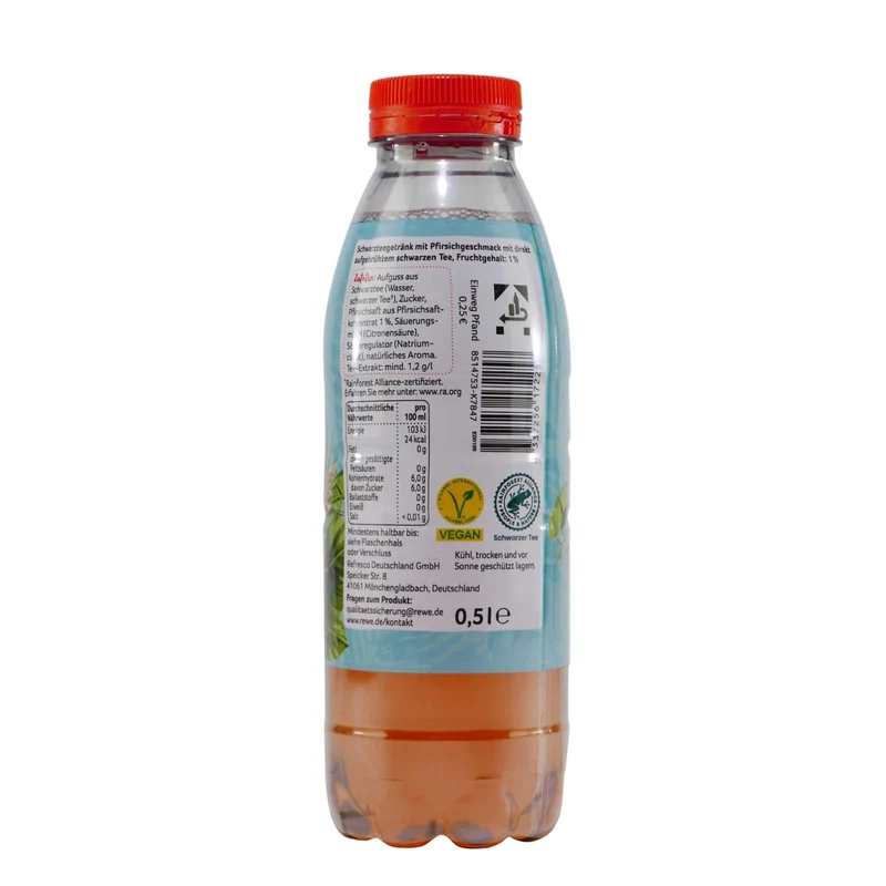 Beste Wahl Ice Tea Pfirsich (6 x 0,5L) EINWEG