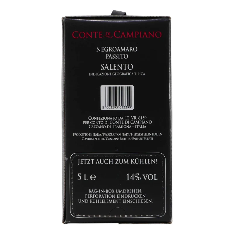 Conte di Campiano Appassimento IGT -halbtrocken- 5,0L BIB