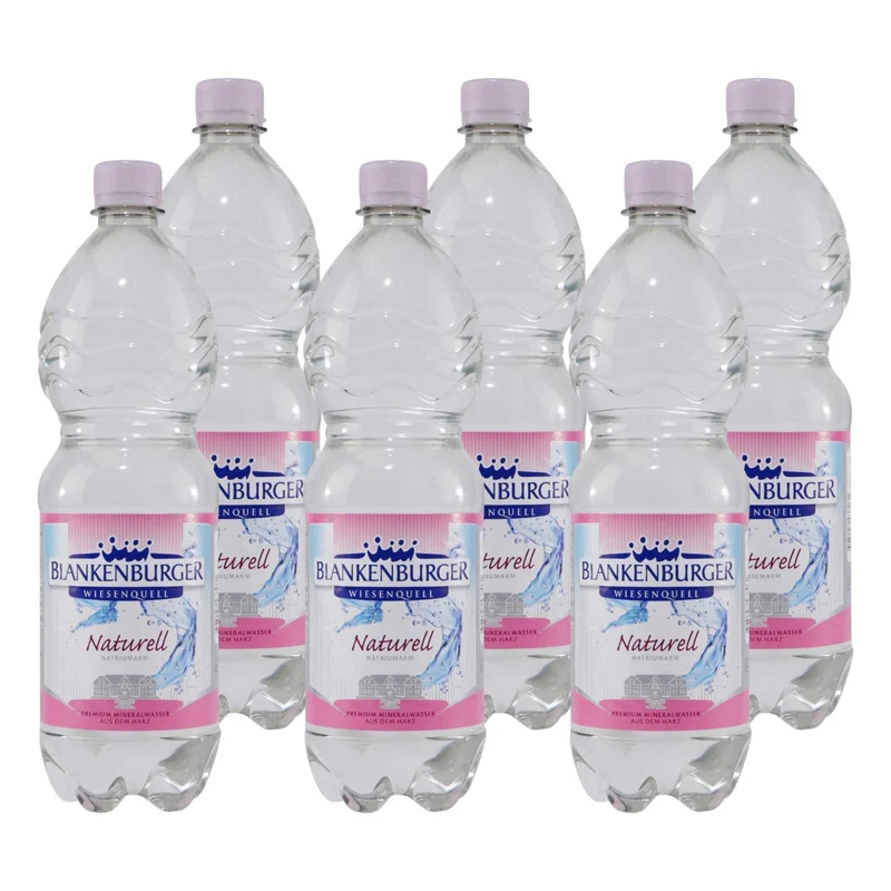 Blankenburger Mineralwasser -Naturell- (12 x 1,0L) EINWEG