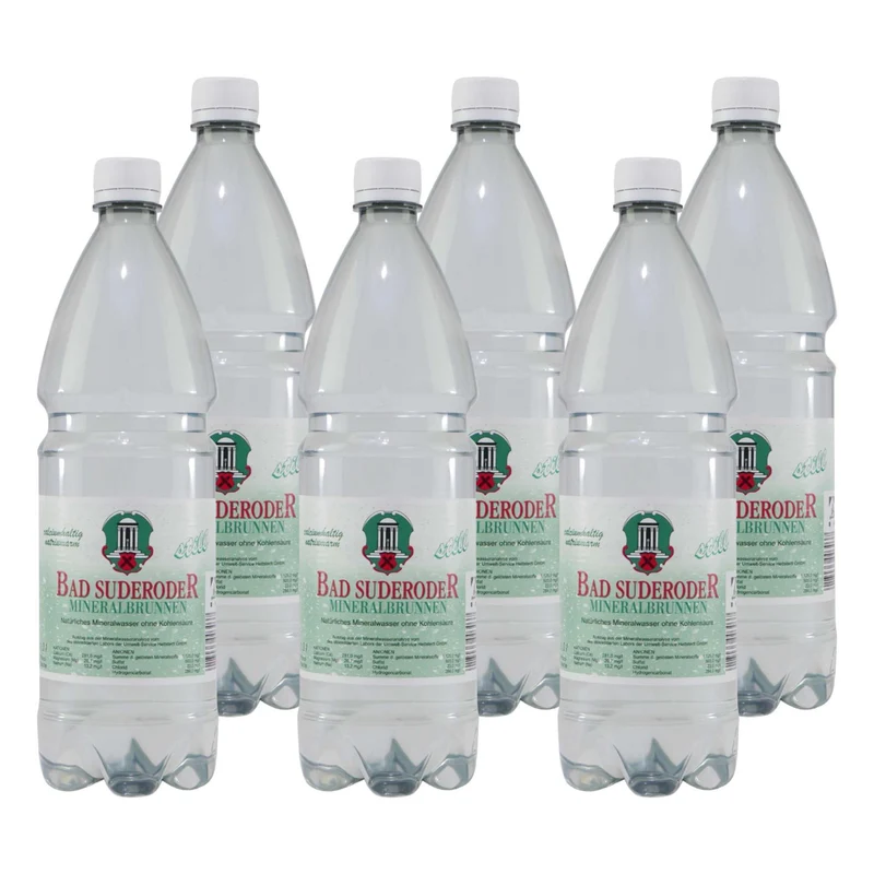 Bad Suderoder Mineralwasser -Still- (12 x 1,0L) EINWEG