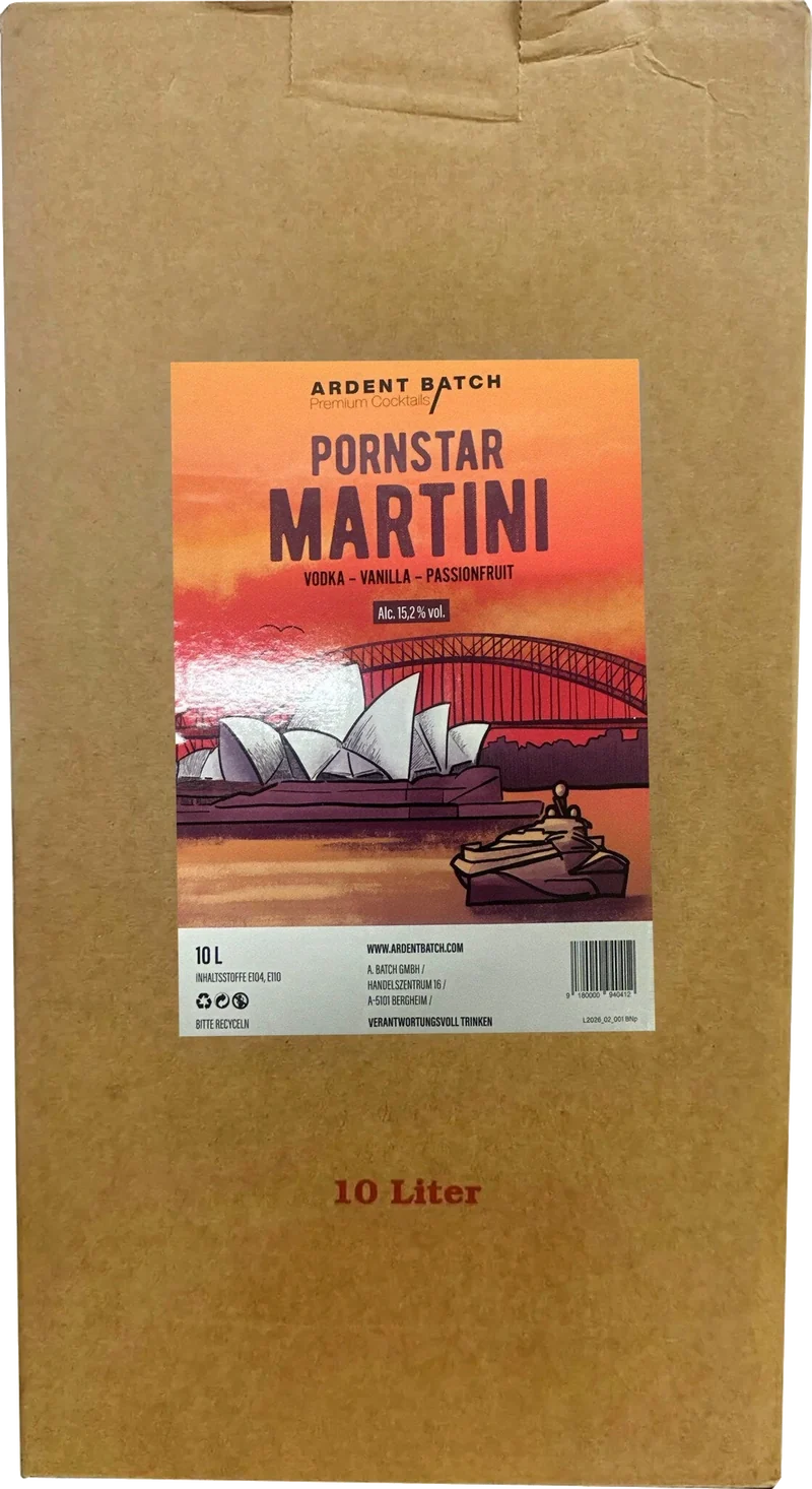 Nitro Pornstar Martini BIB 15,2%vol Vodka-Vanilla-Passionfruit Spirituose
