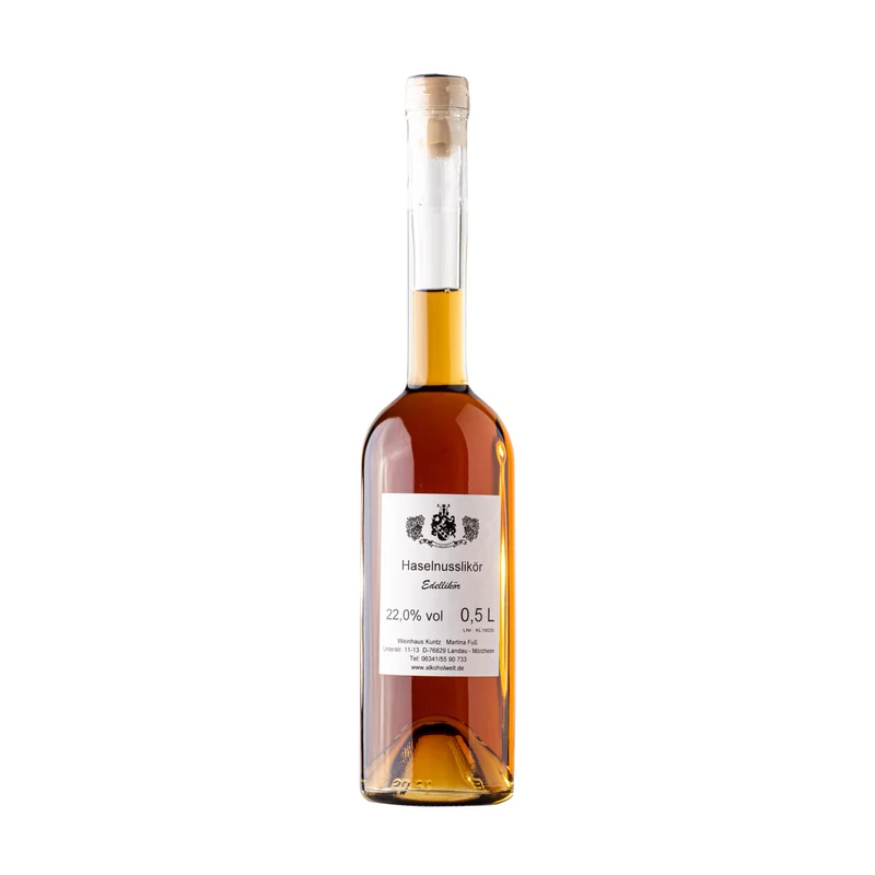 Likör Set Nussig (3x0,5l) Walnuss, Mandel & Haselnuss Likör
