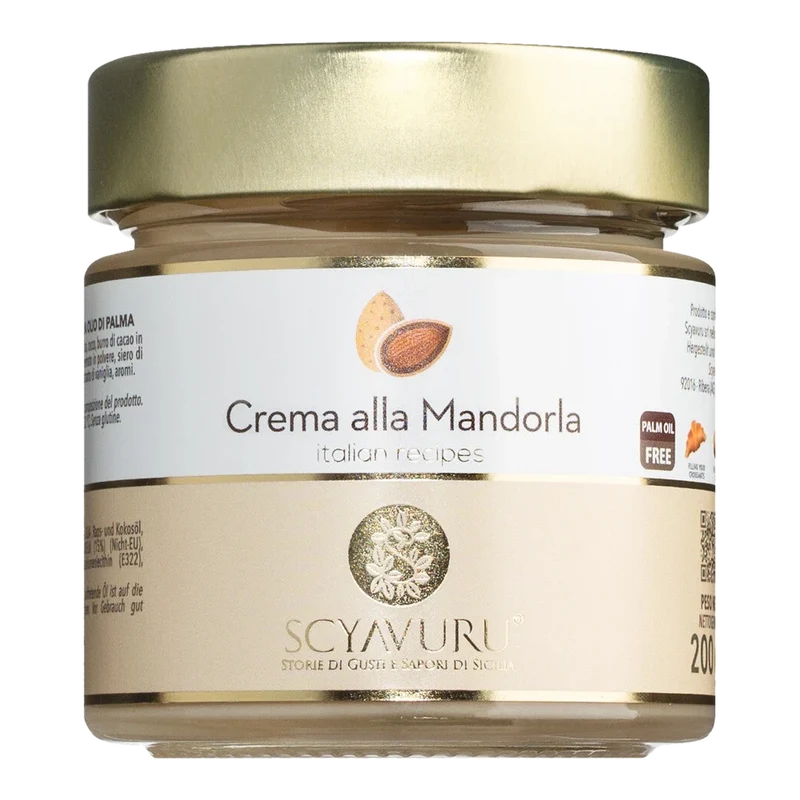 Crema alla Mandorla senza olio di palma