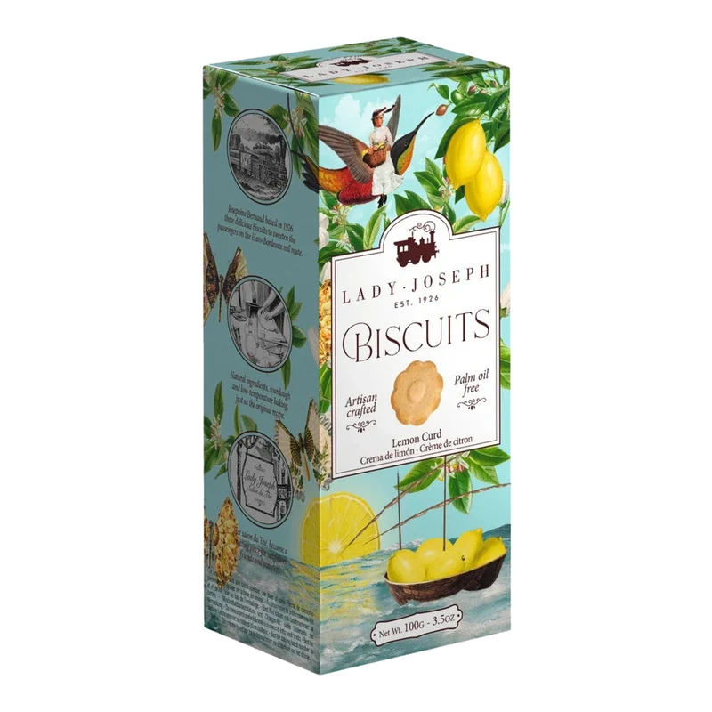 Lemon Curd Biscuit