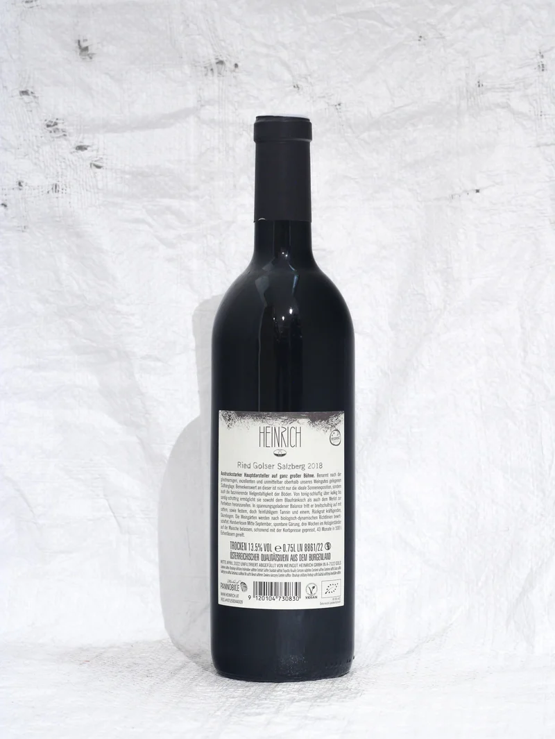 Salzberg 2018 0,75L Bio