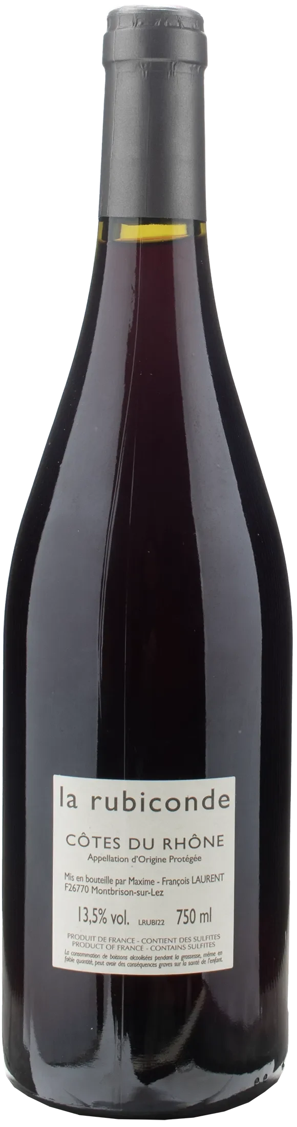 Maxime Francois Laurent Cotes du Rhone La Rubiconde 2022