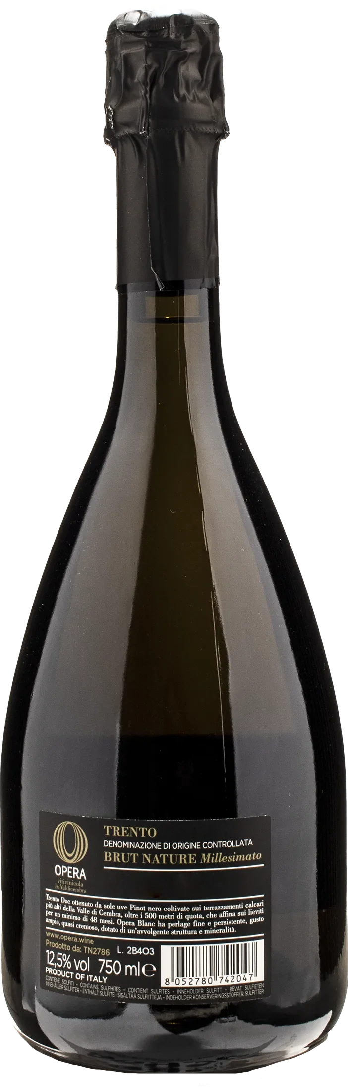Opera Trento Blanc Brut Nature 2015