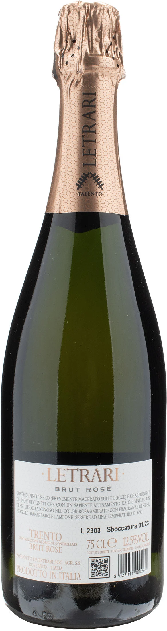 Letrari Trento Brut Rosè