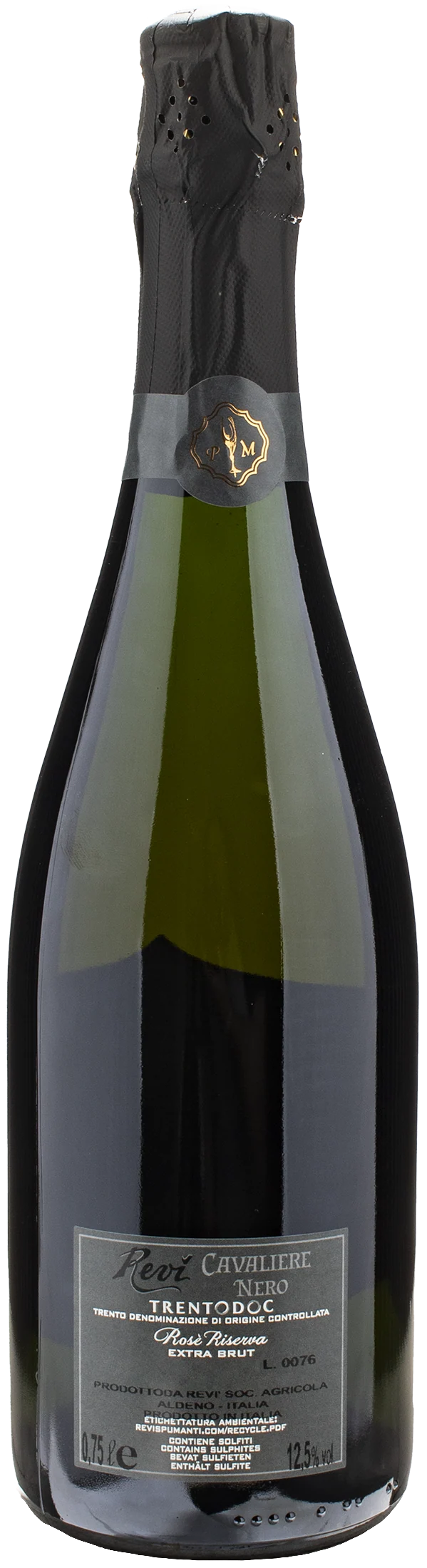 Revi Trento Rosè Extra Brut Riserva Cavaliere Nero 2017