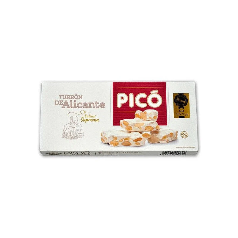 Turron aus Alicante - Artisan harter Mandelnougat mit Honig