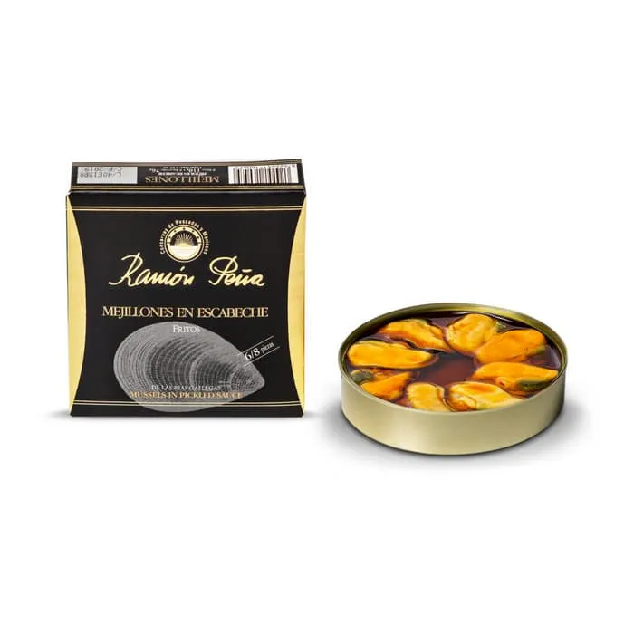 Marinierte Miesmuscheln Gold Edition 8/10 Stk.