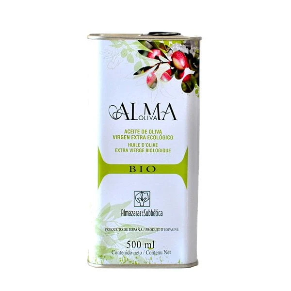 AlmaOliva Hojiblanca: Exquisite 500ml Organic Olive Oil