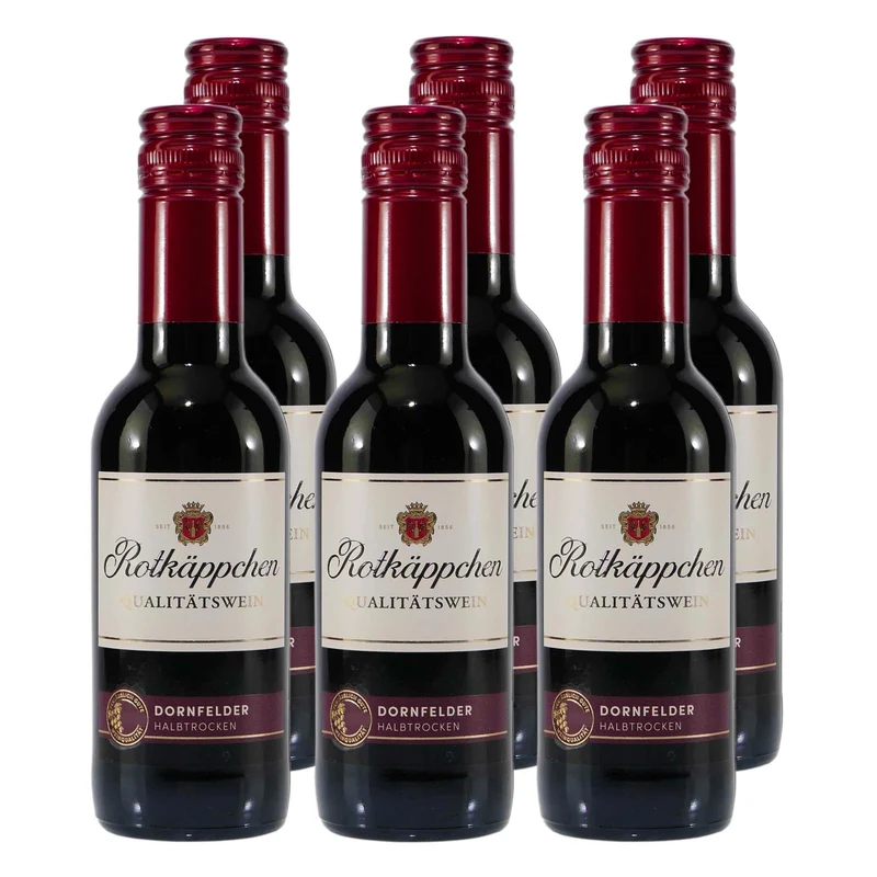 Rotkäppchen Dornfelder QbA -halbtrocken- (12 x 0,25L)