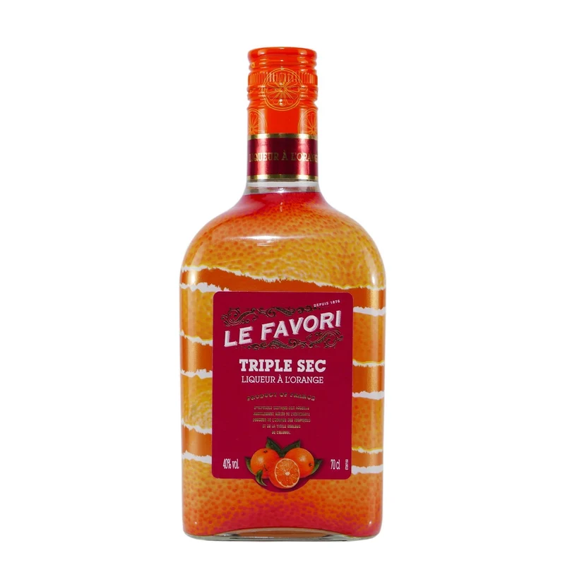 Le Favori Triple Sec Orangenlikör (6 x 0,7L)