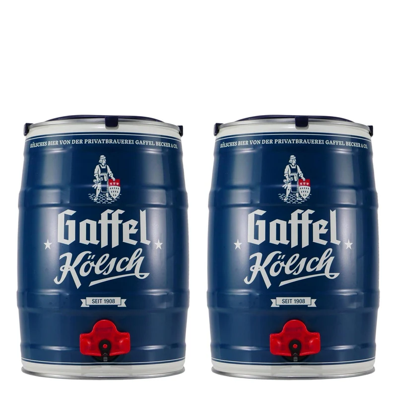 Gaffel Kölsch Bierfass (2 x 5,0L) EINWEG