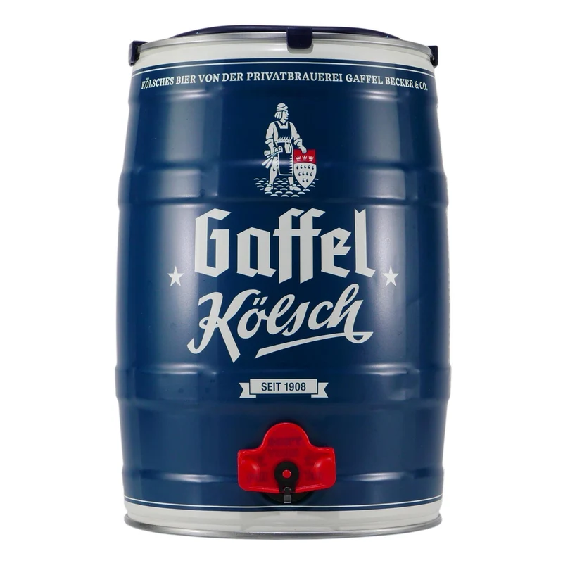 Gaffel Kölsch Bierfass (2 x 5,0L) EINWEG
