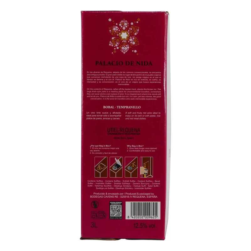 Palacio de Nida Bobal Tempranillo -trocken- 3,0L BIB