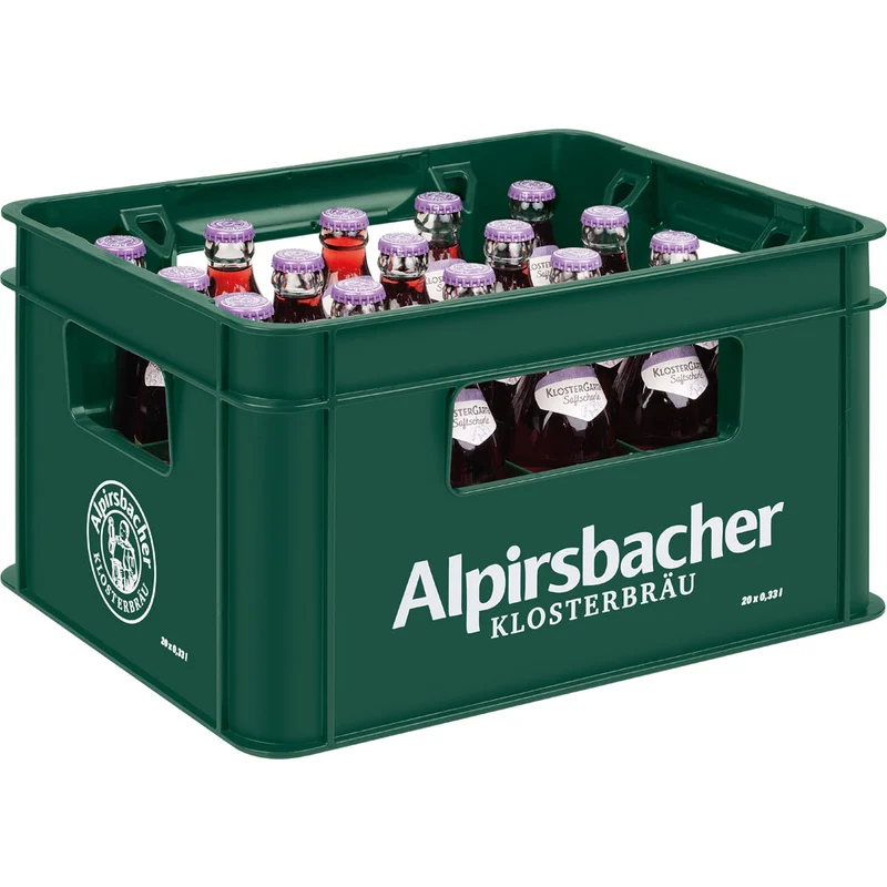 KlosterGarten Saftschorle Apfel-Johannisbeere-Lavendel 20x 0,33 Liter (MEHRWEG)