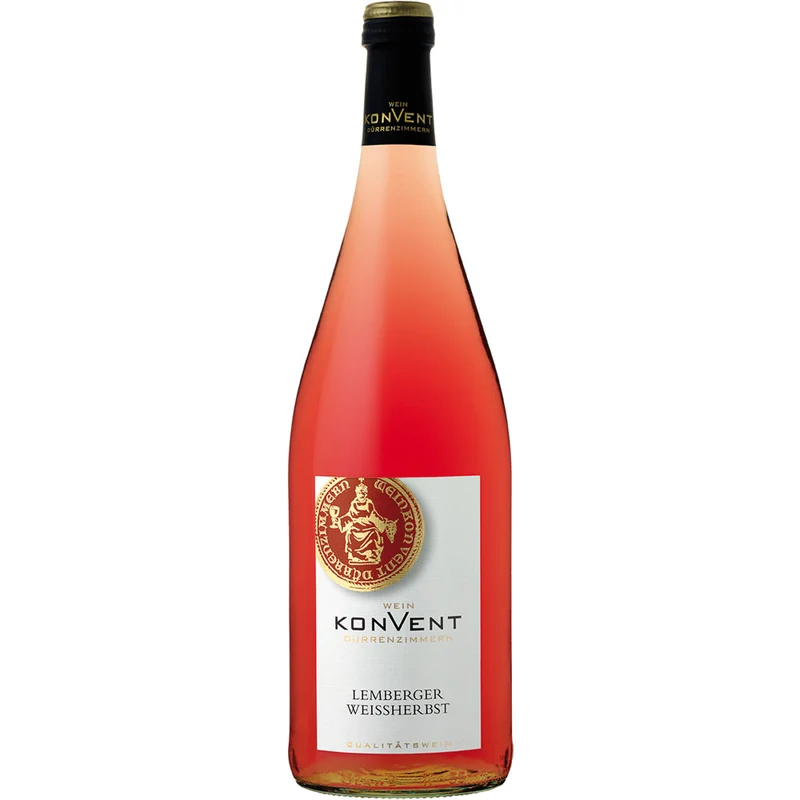 Weinkonvent Dürrenzimmern Lemberger Weißherbst 12x 1 Liter (MEHRWEG)