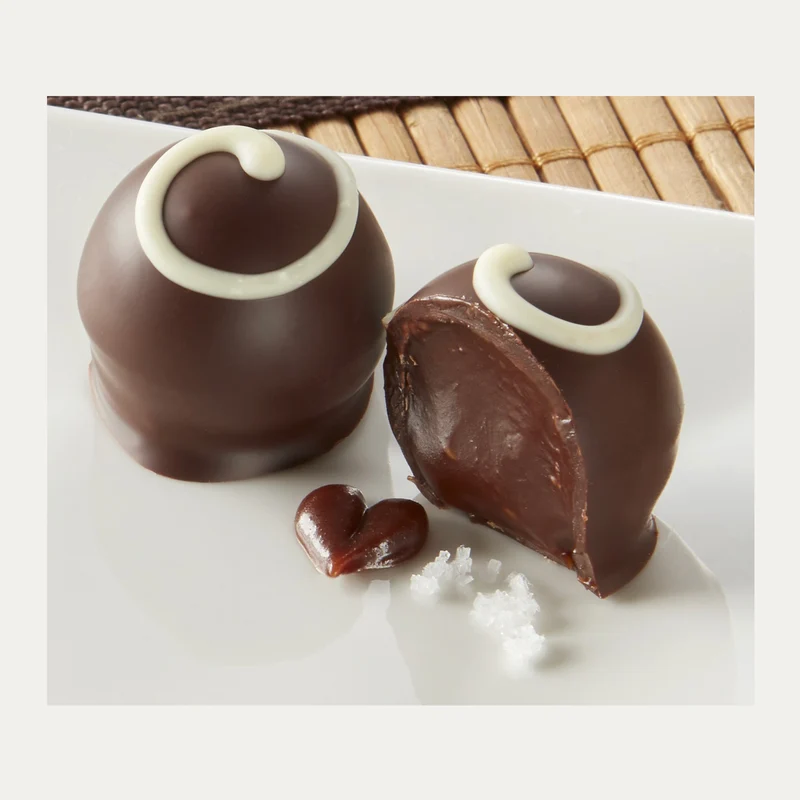 Salz-Karamell-Trüffel – 8 Stück – 100 g