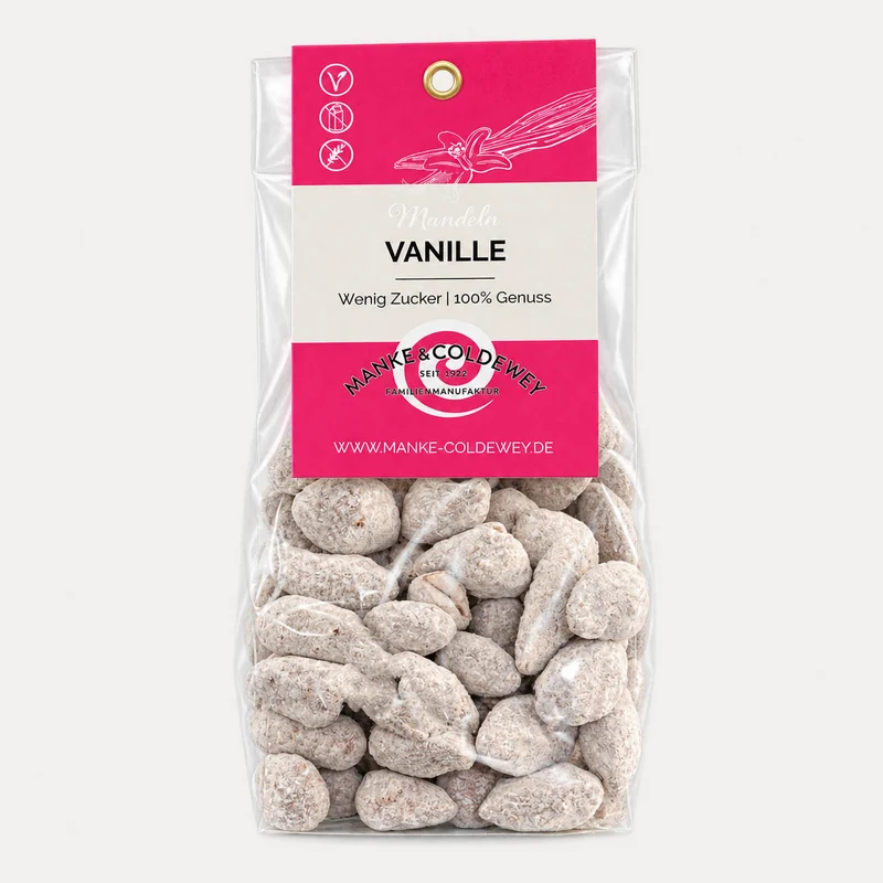 Mandeln mit echter Vanille – 100 g