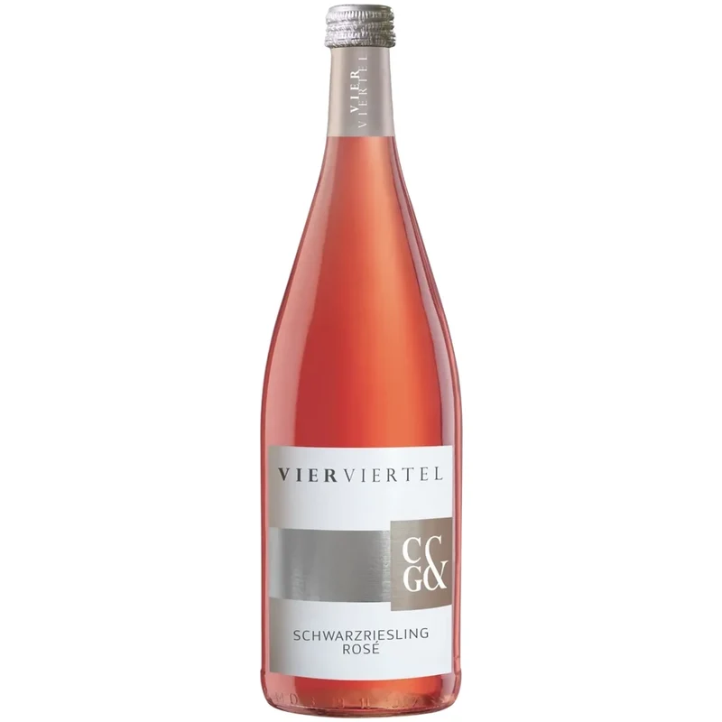 Weingärtner Cleebronn-Güglingen, VierViertel Schwarzriesling Rosé MEHRWEG 2024