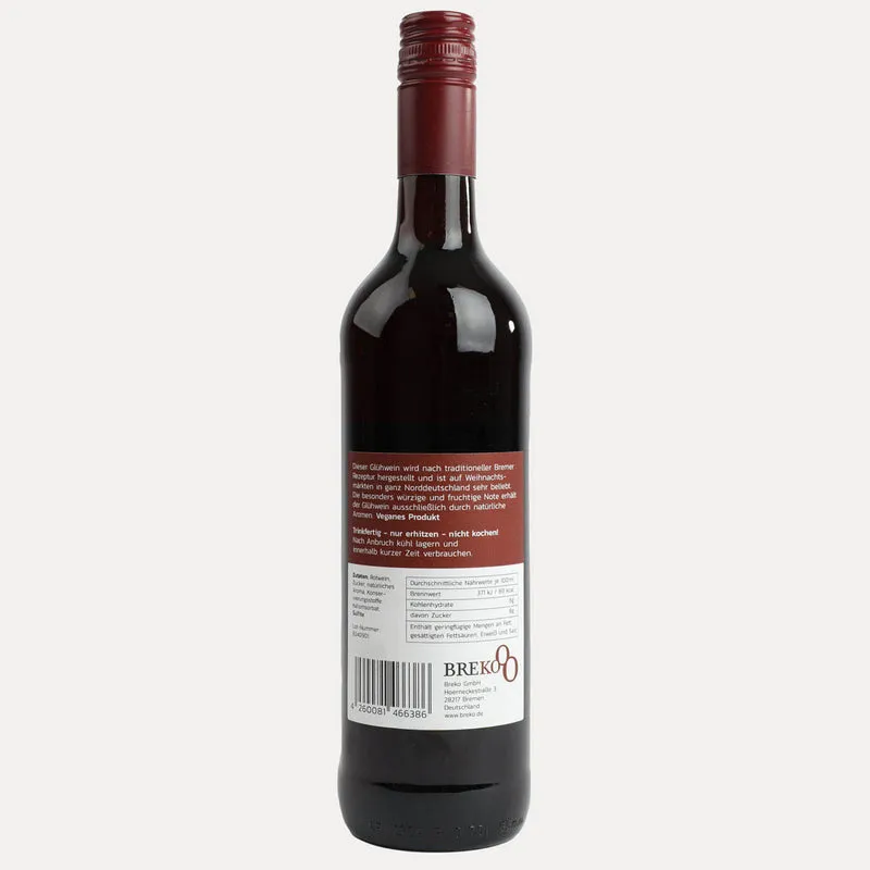 Rosi Glüh – Bremer Glühwein – 750 ml Flasche