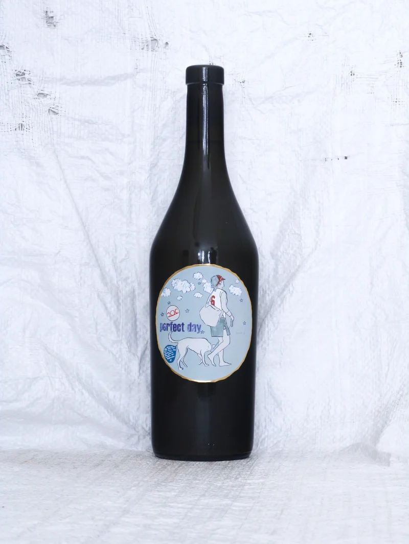 Orange Wein Set