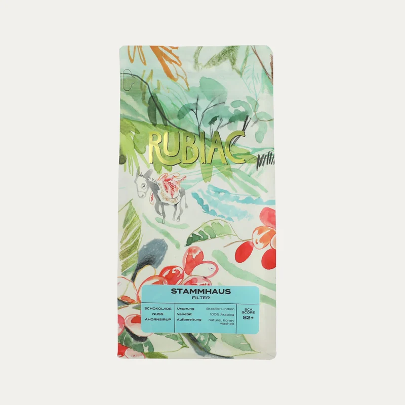 RUBIAC – Stammhaus Filterkaffee – gemahlen oder ganze Bohne – 250 g
