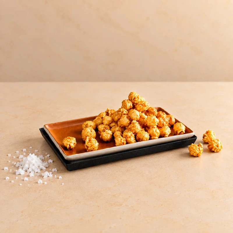 Salz-Karamell – Popcorn – 100 g